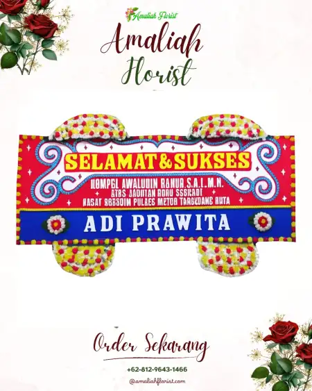 Papan Bunga Ucapan Selamat Mempawah