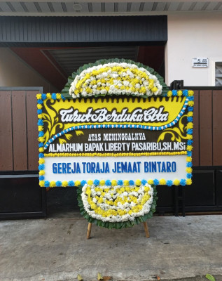 Papan Bunga Duka di Mempawah