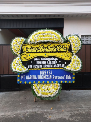 Papan Bunga Duka di Mempawah